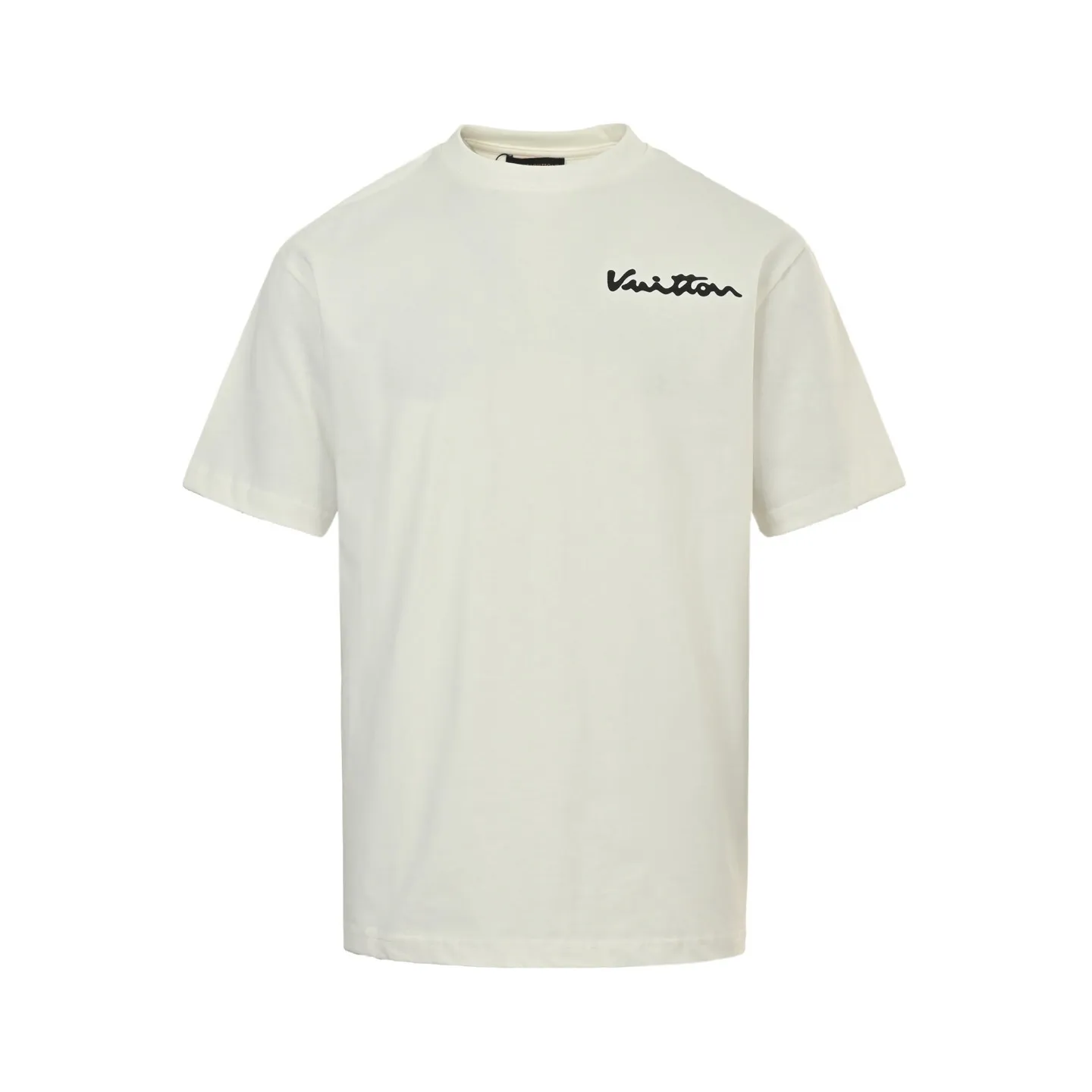 Louis Vuitton/Louis Vuitton 24ss back sun foam printed short sleeves